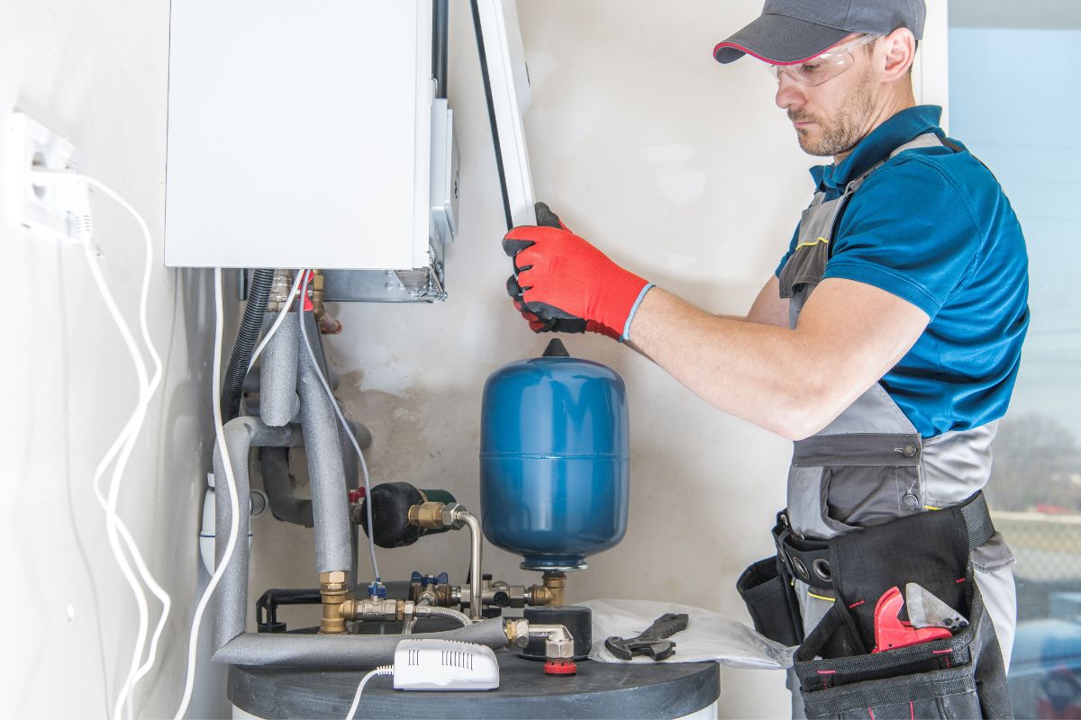Heating system repair